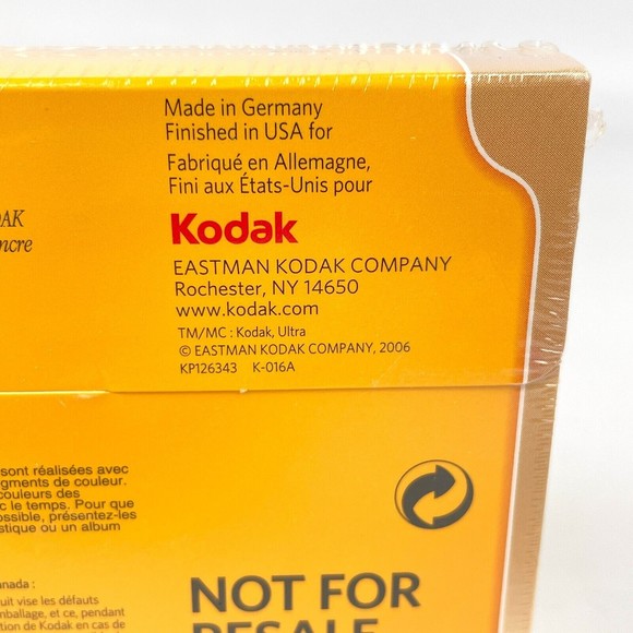 Kodak Photo Paper 180 sheets 4" x 6" Instant Dry Gloss Brilliant New/Sealed - Picture 8 of 8